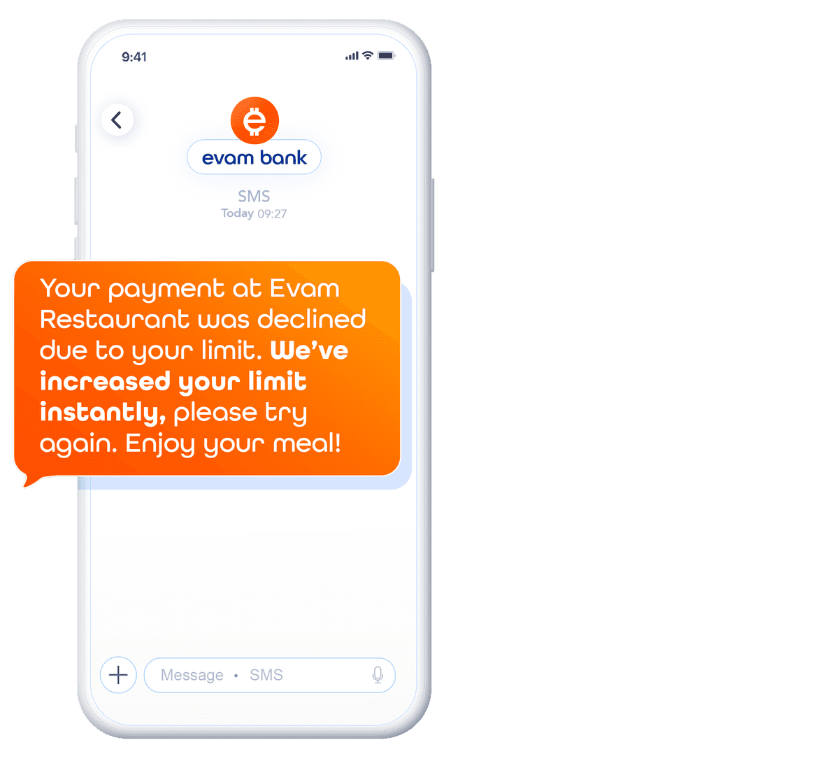 Mobile Phone With Notifications